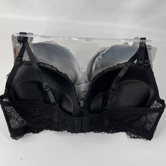 Rene Rofe Lingerie Extreme Push Up Lace Detail Padded Bras 2 pack 36C NEW - Picture 4 of 12
